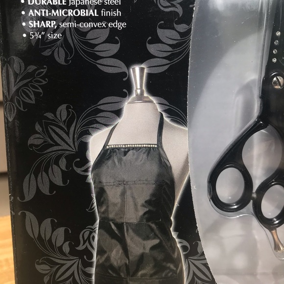 Fromm Sparkle Rhinestone Shear, Apron & Brush Set - Picture 2 of 9